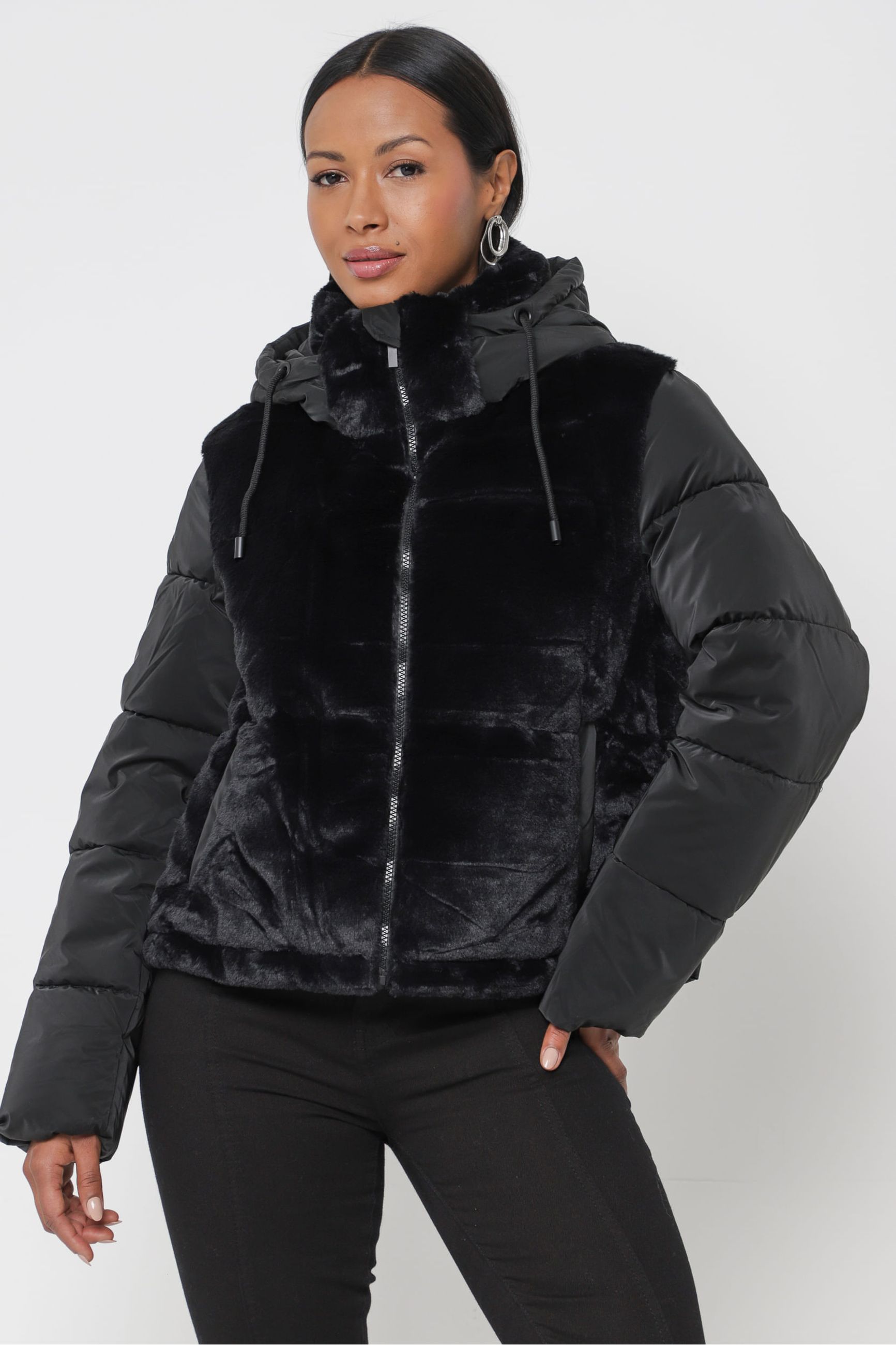 Casaco fashion puffer